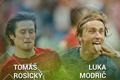 H2H - fotbal - ME 2016 - Rosický vs Modrič