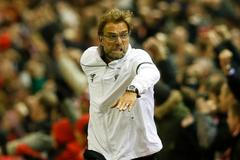 Trenér Liverpoolu Jürgen Klopp během utkání Evropské ligy proti Dortmundu