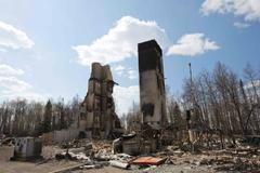 Požár v kanadské Albertě