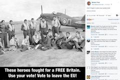 Českoslovenští váleční piloti v kampani za Brexit