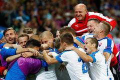 Euro 2016, Rusko-Slovensko: Slováci slaví gól na 0:1