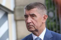 Andrej Babiš na schůzce s Milošem Zemanem v Lánech