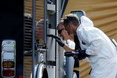 Forenzní specialisté v orlandském klubu Pulse.