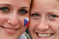 Euro 2016, Česko-Španělsko: české fanynky