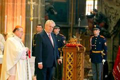 Mše v katedrále k výročí Karla IV.