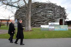 Babiš, Nejedlý a Zeman v Čapím hnízdě