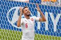 Euro 2016, Česko-Španělsko: Tomáš Sivok (6) po neproměněné šanci