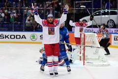 MS 2016, Česko-Kazachstán: Tomáš Plekanec slaví gól