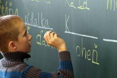 Škola, u tabule, ilustrační foto