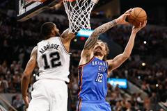 NBA: Playoffs-Oklahoma City Thunder at San Antonio Spurs