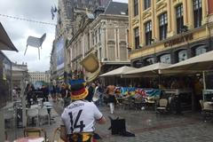 Řádění německých fanoušků