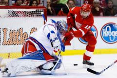 NHL: New York Rangers at Detroit Red Wings