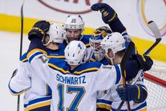 NHL: radost hokejistů St. Louis Blues