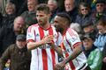 Jermain Defoe a Fabio Borini (Sunderlnad) v Premier League 2015-16
