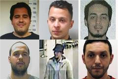 Koláž - Jména spojená s terorem v Paříži a Bruselu 16:9