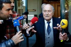 Sepp Blatter u arbitráže v Lausanne (2016)