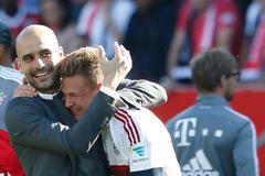 Pep Guardiola a Joshua Kimmich