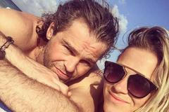 Jaromír Jágr a Veronika Kopřivová