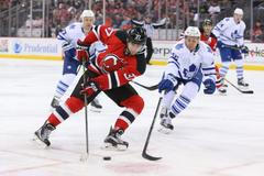 NHL: Toronto Maple Leafs at New Jersey Devils, Pavel Zacha