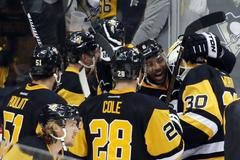 Radost hokejistů Pittsburghu