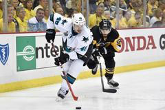 NHL: Stanley Cup Final-San Jose Sharks at Pittsburgh Penguins, TOmáš Hertl