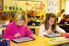 Výuka dětí s tablety