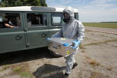 Hledání radiace ve Vyškově