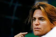 Australina Open 2015: Amílie Mauresmová, trenérka Andy Murrayho