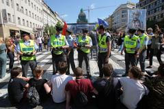 Noční vlci v Praze