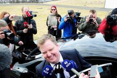 Islandský premiér Sigmundur Davíd Gunnlaugsson