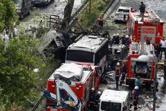 Turecko - výbuch bomby v Istanbulu