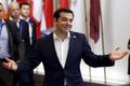 Alexis Tsipras na krizovém summitu Eurozóny