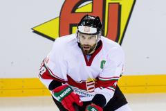 Kapitán maďarské hokejové reprezentace Marton Vas