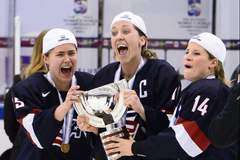 Americká ženská hokejová reprezentace. Vítěz MS 2016