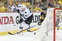 NHL: Stanley Cup Final-San Jose Sharks at Pittsburgh Penguins, TOmáš Hertl