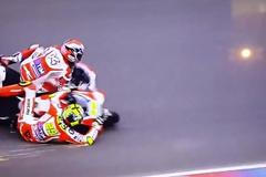 MotoGP 2016, VC Argentiny: Andrea Iannone a Andrea Dovizioso pád
