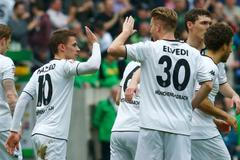 Radost hráčů Borussie Mönchengladbach