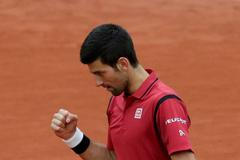 Novak Djokovič ve čtvrtfinále French Open 2016