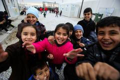 Makedonie - záchytné uprchlické centrum na makedonsko-řecké hranici