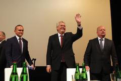 Miloš Zeman v Blansku