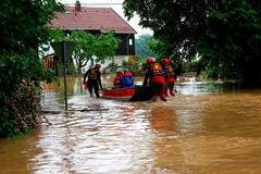 Záplavy v Německu, Triffern, Bavorsko