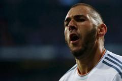 LM, Real-Bayern: Karim Benzema slaví gól