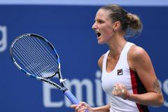 Karolína Plíšková ve finále US Open 2016 s Angelique Kerberoovu