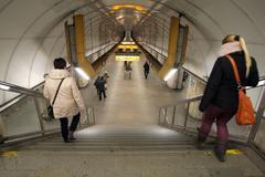 Výtah do metra Můstek