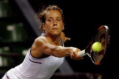 Barbora Strýcová na turnaji v Tokiu 2016