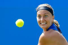 Petra Kvitová v Eastbourne 2016
