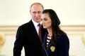 Vladimír Putin a Jelena Isinbajevová před OH v Riu 2016