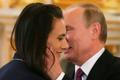 Jelena Isinbajevová a Vladimír Putin (2016)