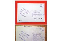 Antonín Vydra - Student studentovi - Dopis - Morseovka