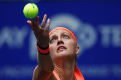 Petra Kvitová na turnaji v Tokiu 2016